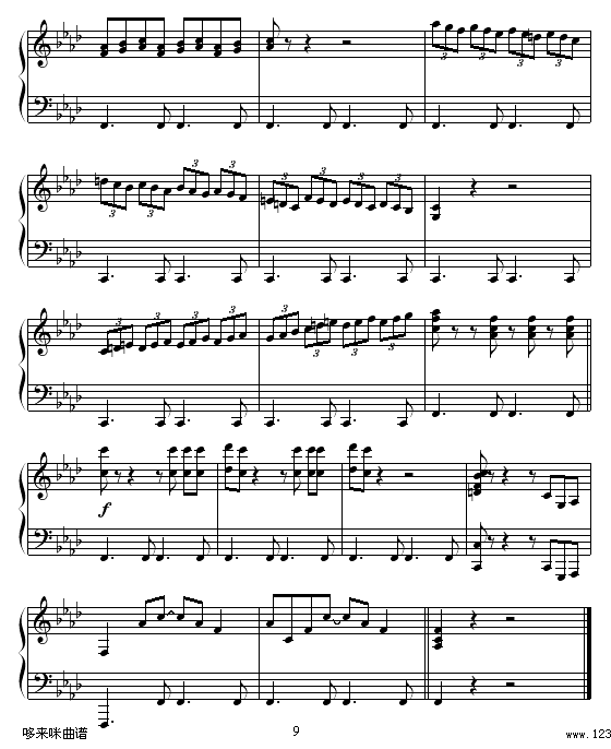 感伤的混合曲-克莱德曼9