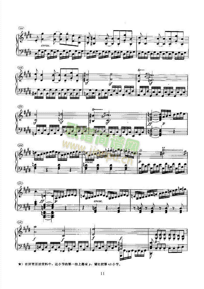 奏鸣曲(Opus27 Nr.2) 键盘类 钢琴11