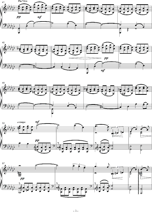 悲歌  Elegie Op3 No13