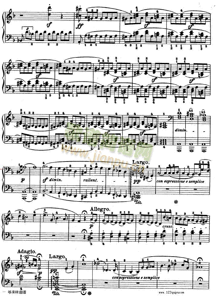 暴风雨-d小调第十七钢琴奏鸣曲 - Op.31―2-贝多芬5