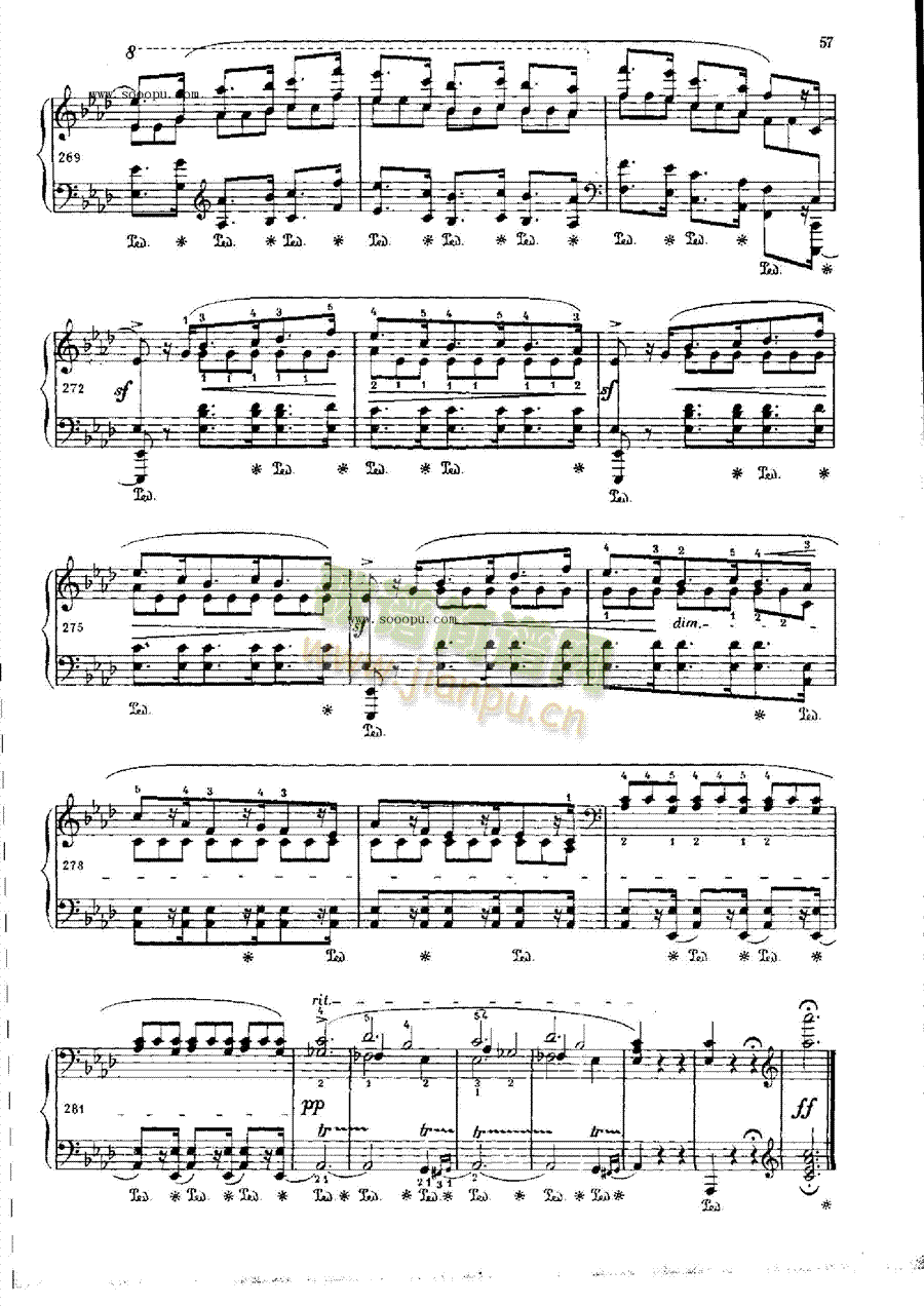 波洛涅兹幻想曲OP.61 键盘类 钢琴18
