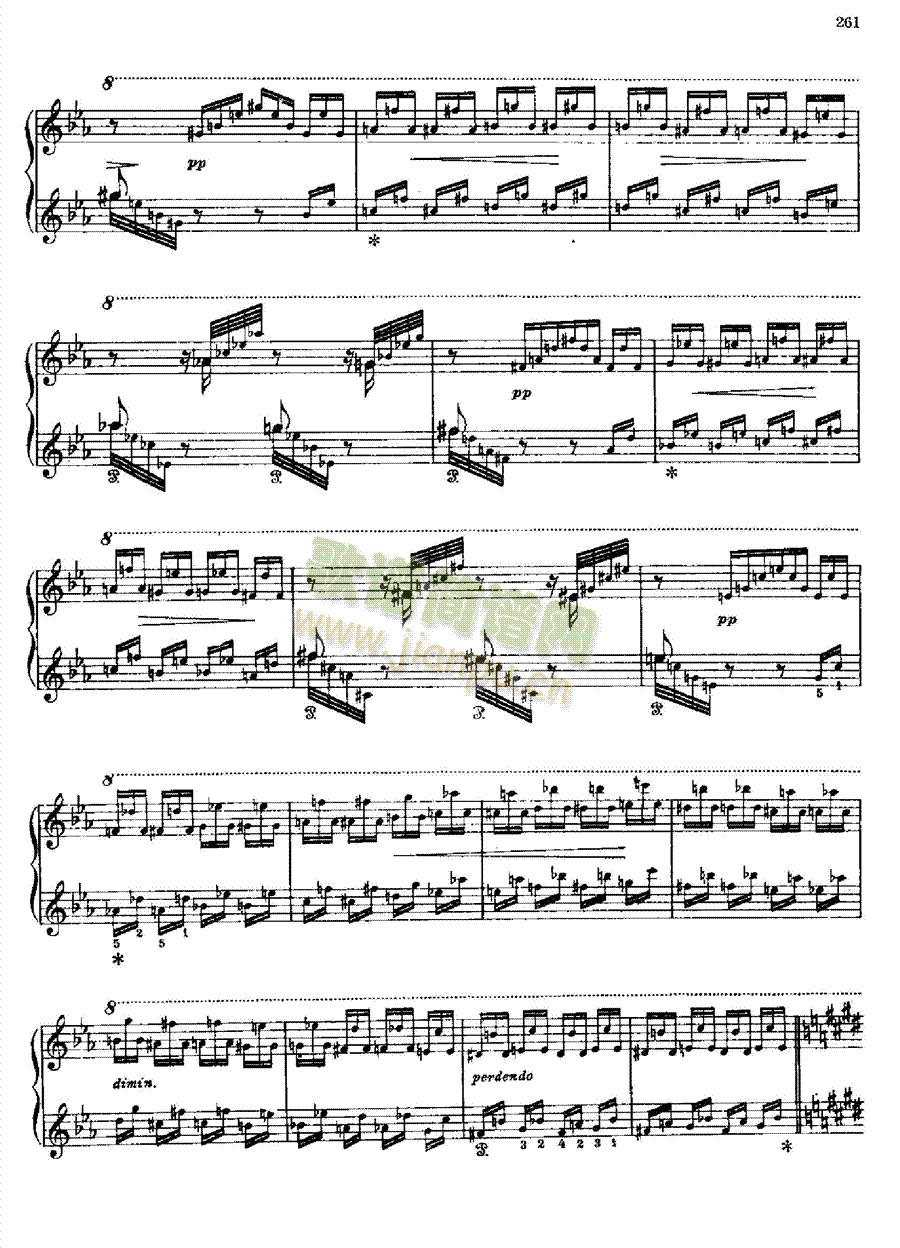 塔兰台拉舞曲 键盘类 钢琴14