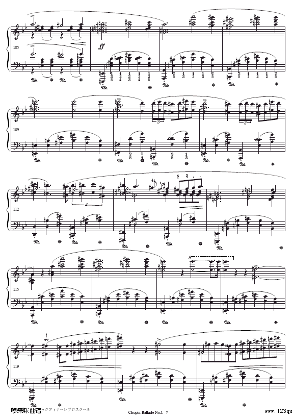 第一叙事曲-Ballade No.1-肖邦7