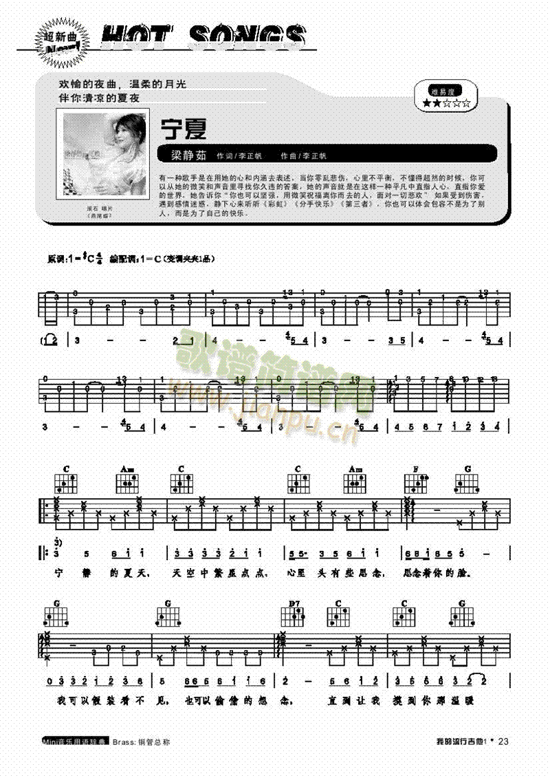 宁夏-弹唱 吉他类 流行1