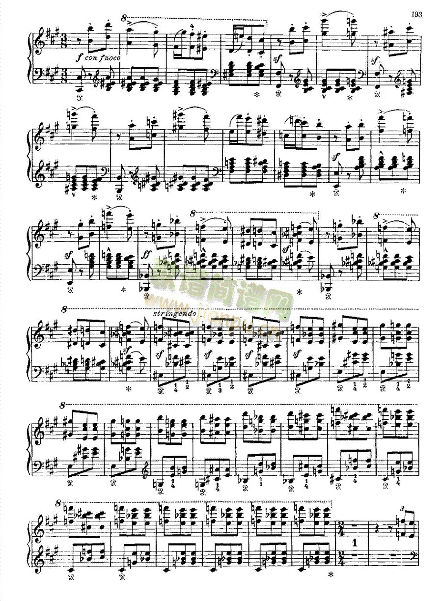 梅菲斯托圆舞曲 键盘类 钢琴18