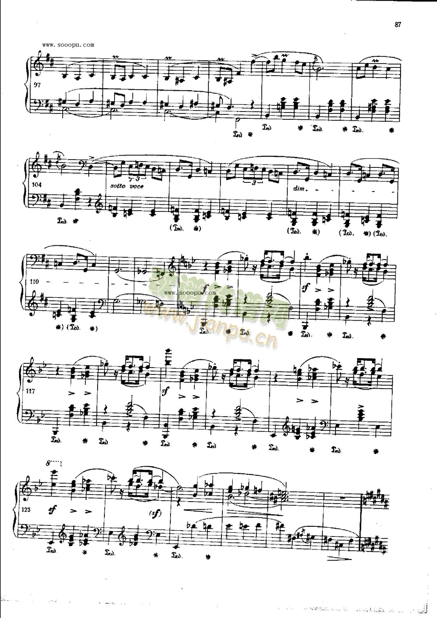 玛祖卡OP.33  Nr4 键盘类 钢琴4