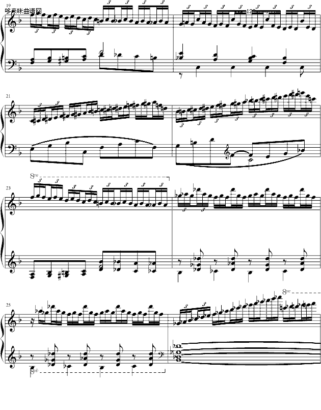 练习曲Op.72 No.6-莫什科夫斯基3