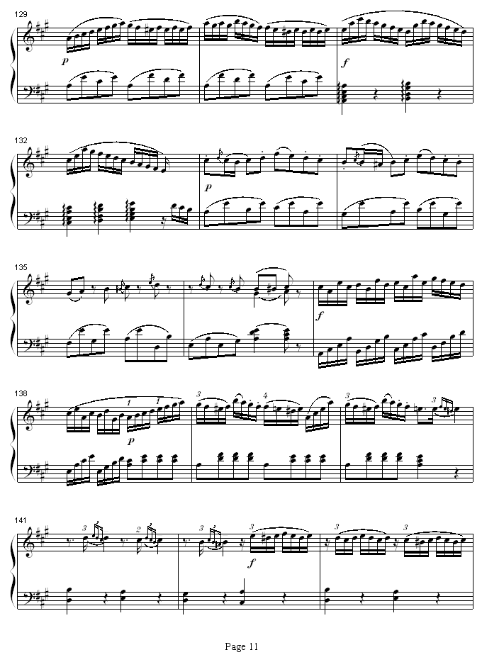 A大调钢琴奏鸣曲K331-寒风11