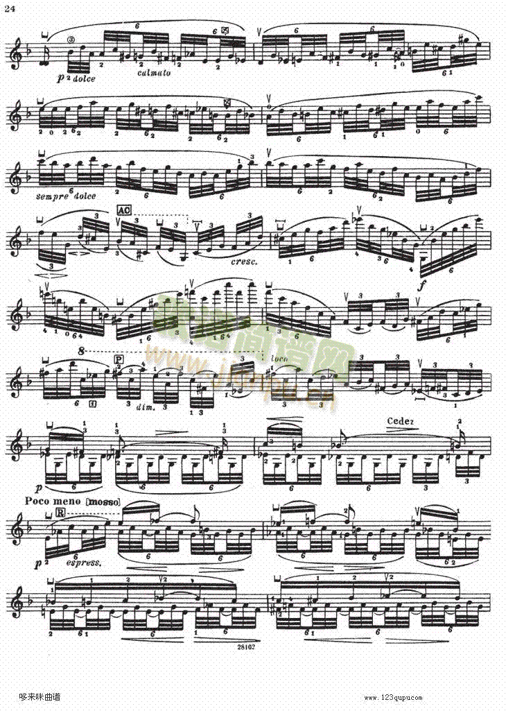 伊萨伊小提琴奏鸣曲（sonate No3）3