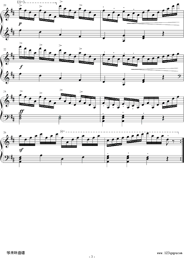 练习曲2-车尔尼3
