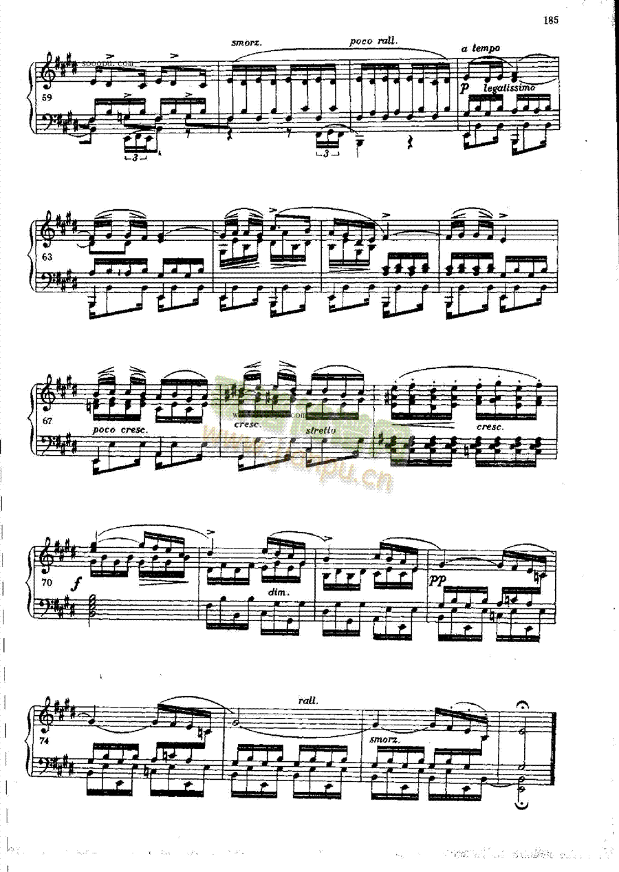 练习曲OP.10  Nr3 键盘类 钢琴4