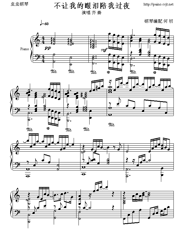 不让我的眼泪陪我过夜1