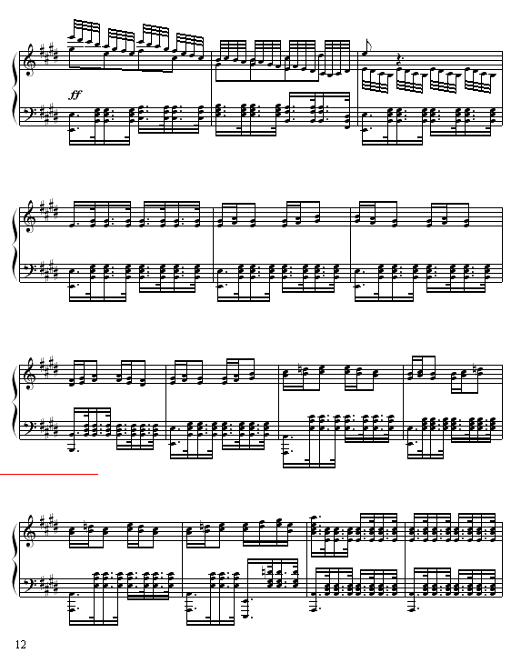 A大调叙事曲12