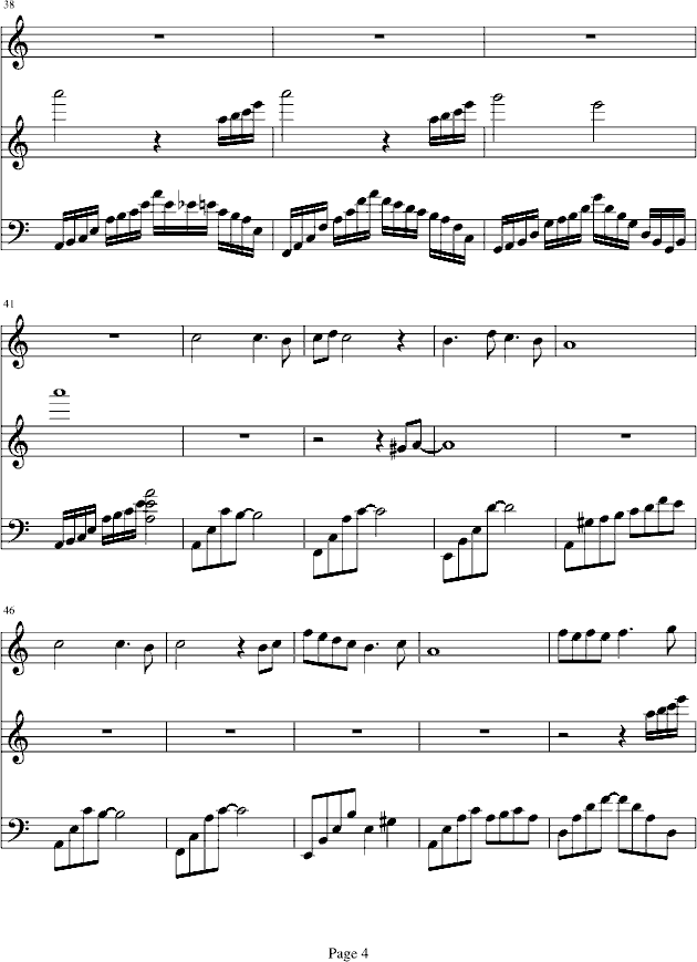 天鹅奏鸣曲4