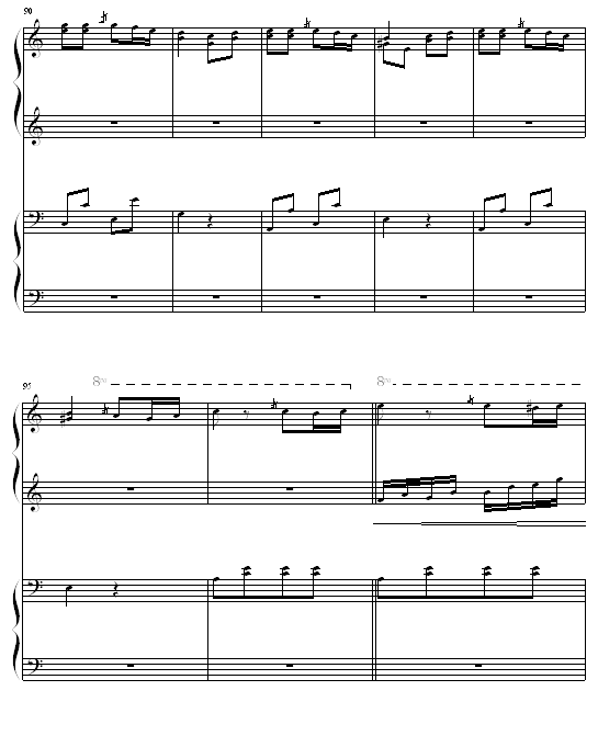 土耳其进行曲四手联弹14