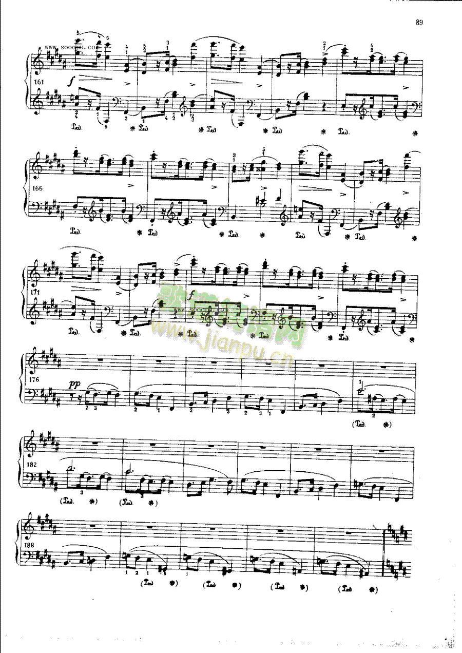 玛祖卡OP.33  Nr4 键盘类 钢琴6