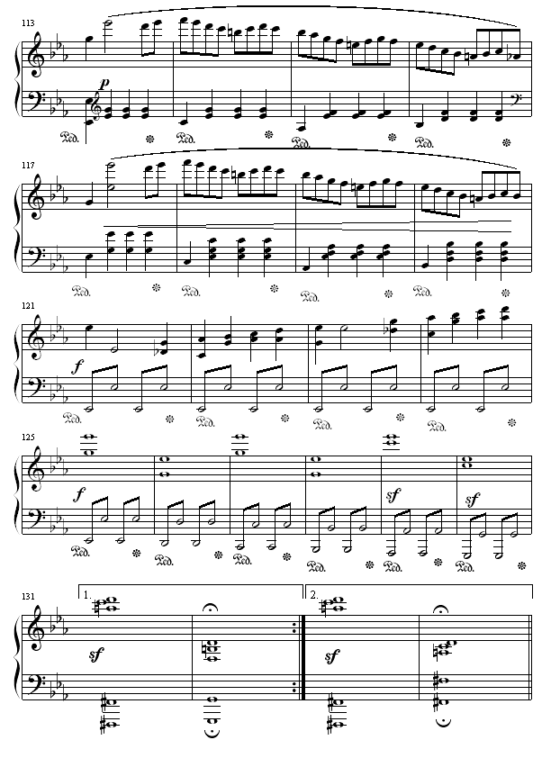 悲怆奏鸣曲第一乐章7