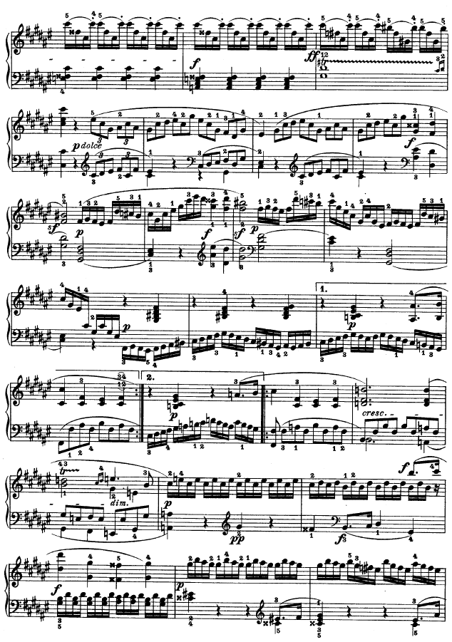 第二十四钢琴奏鸣曲-Op.782
