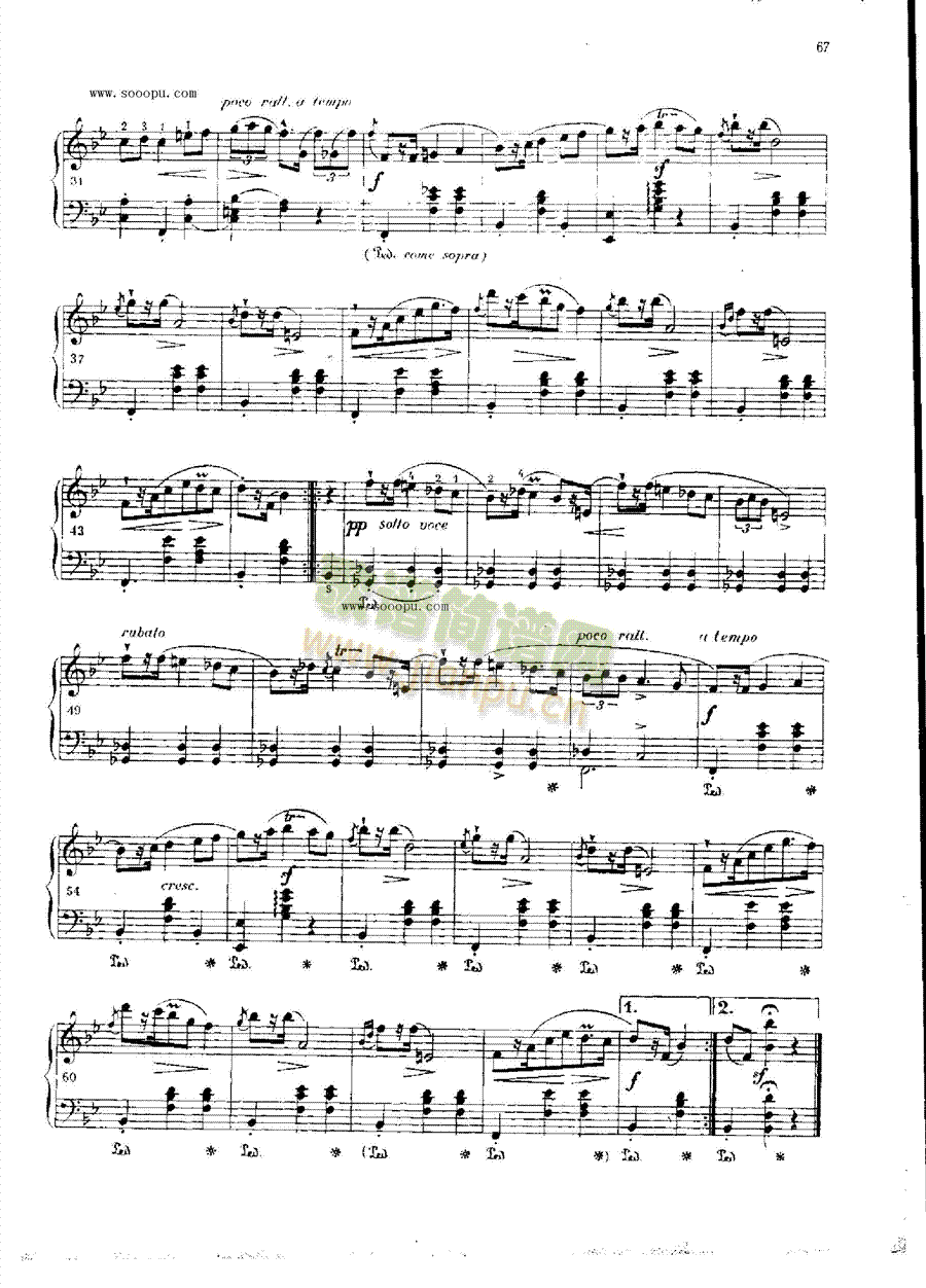 玛祖卡OP.7  Nr1 键盘类 钢琴2