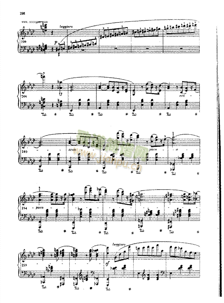 大圆舞曲 键盘类 钢琴9