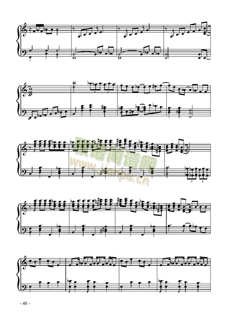 蓝色狂想曲 键盘类 钢琴2