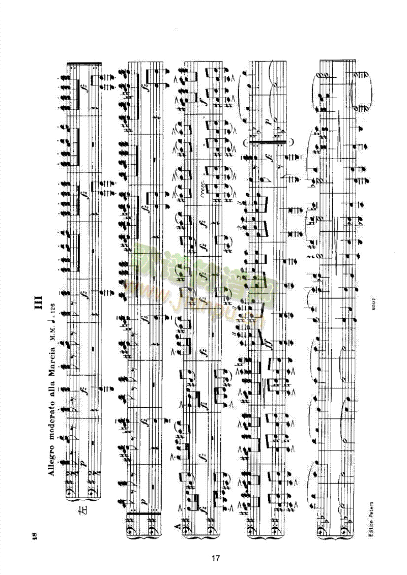 挪威舞曲（四手联弹op.35） 键盘类 钢琴17