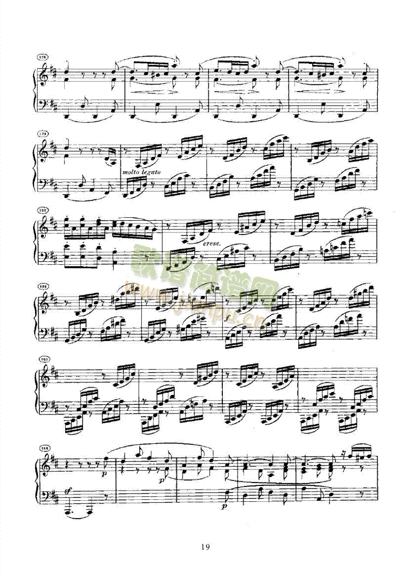 奏鸣曲(Opus28) 键盘类 钢琴19