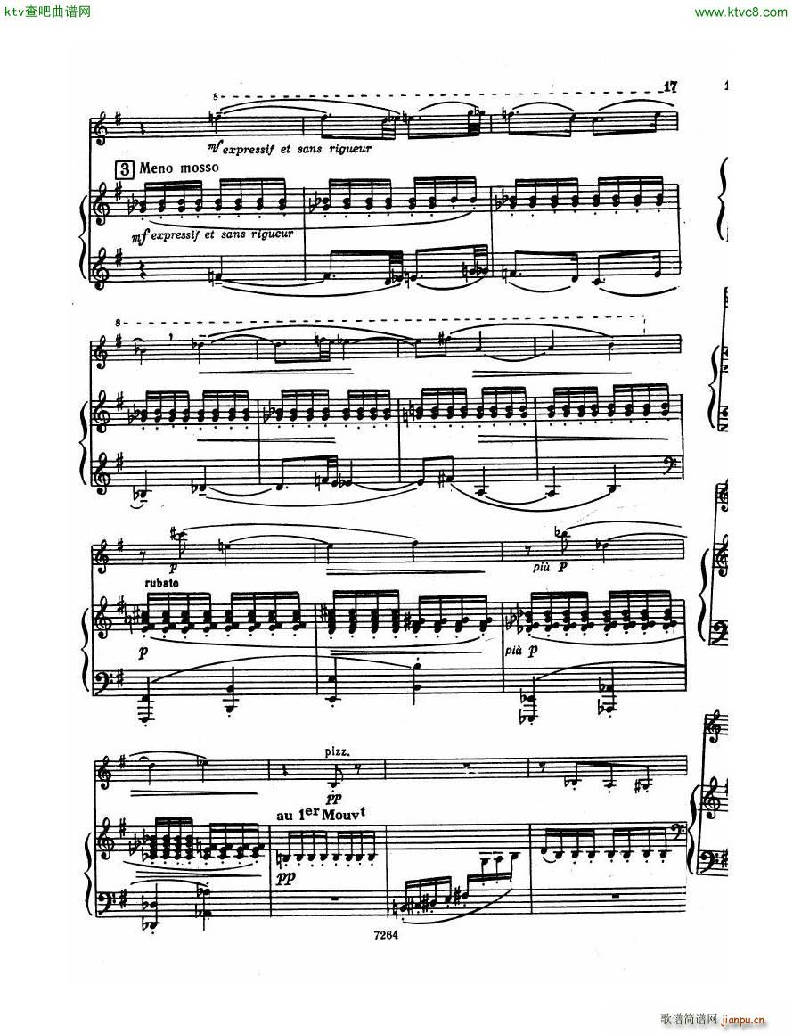 Debussy Violin Sonata Pn16