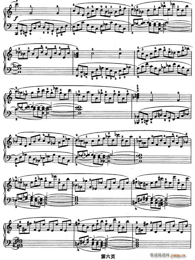 SONATE OP.53（第二十一钢琴奏鸣曲）6