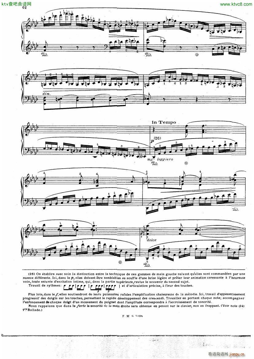 Chopin Cortot 4 Ballades 二21