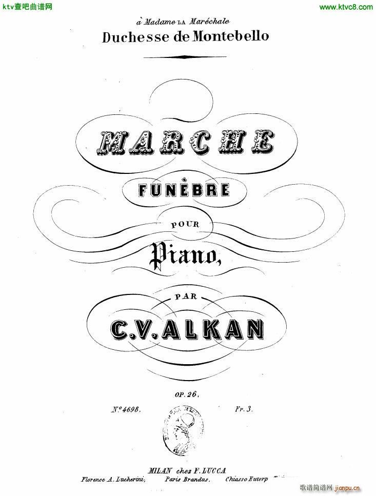 Alkan op 26 Marche Funebre1