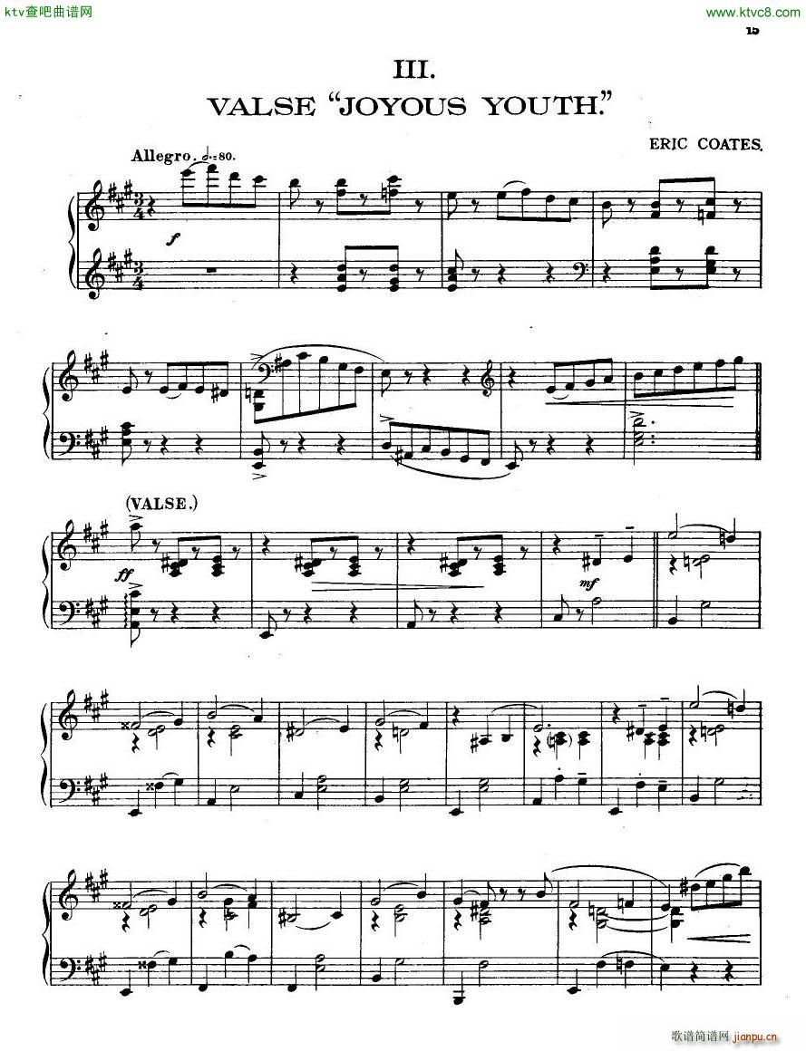Coates Joyous Youth Piano Suite15