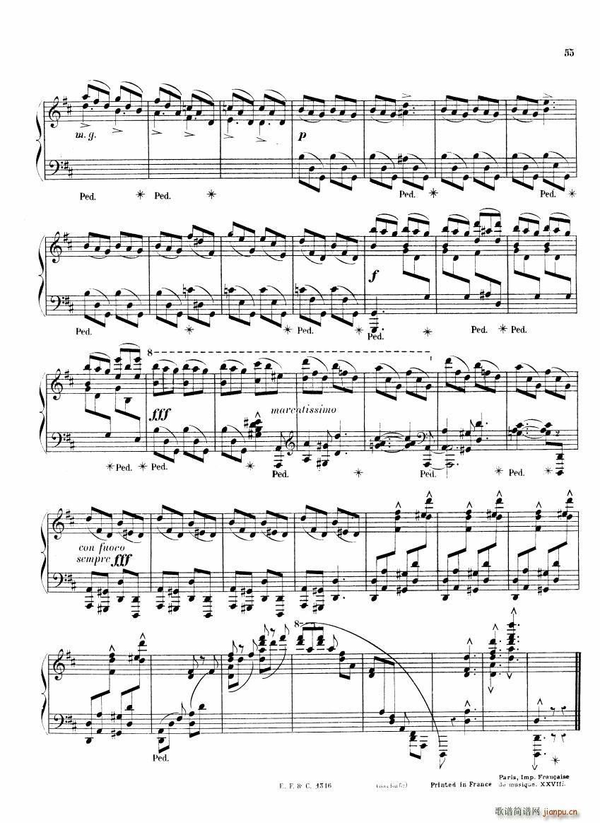 Chaminade 6 Etudes Op35 二14