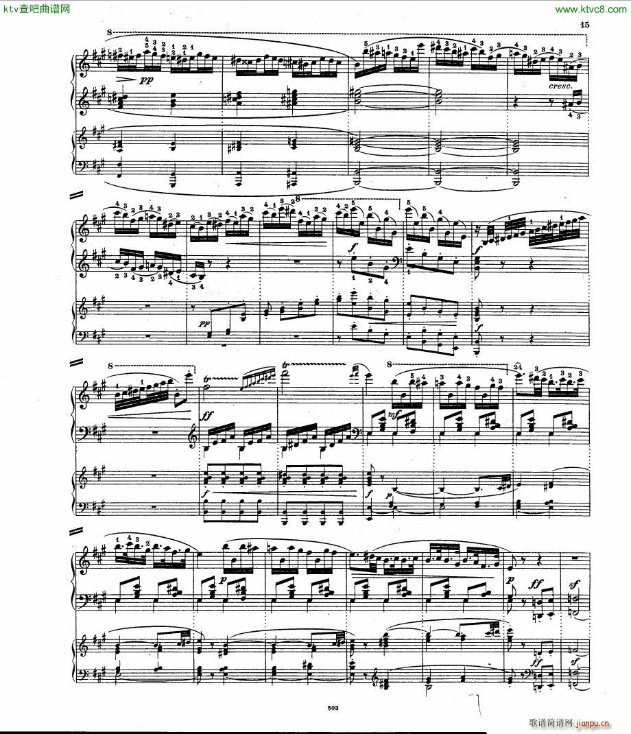 Hummel op 56 Rondo brillant pno orch14