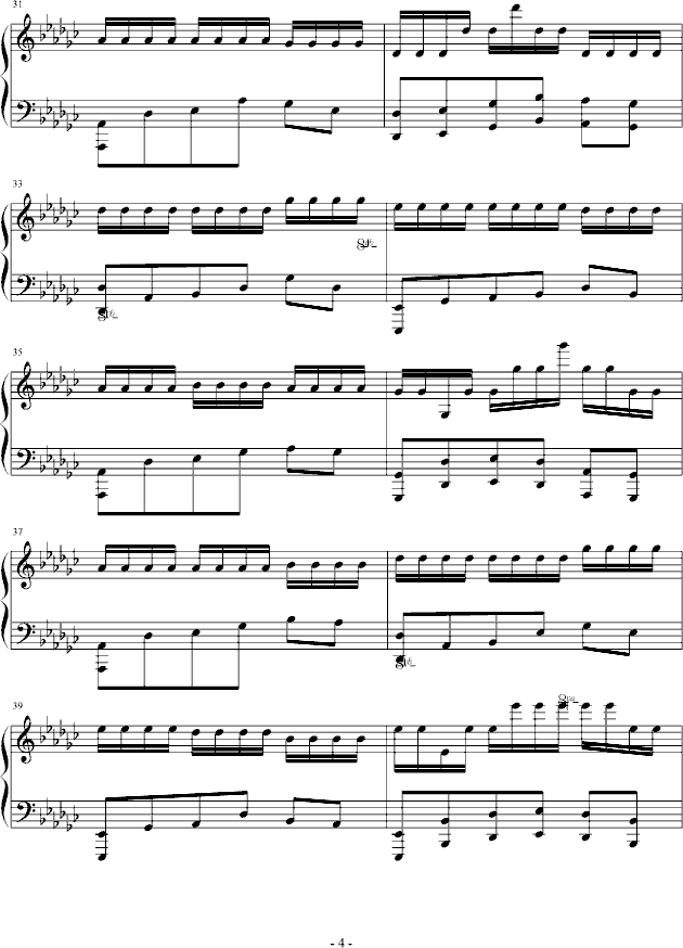 eyude no.3 in G flat_PARROT1864