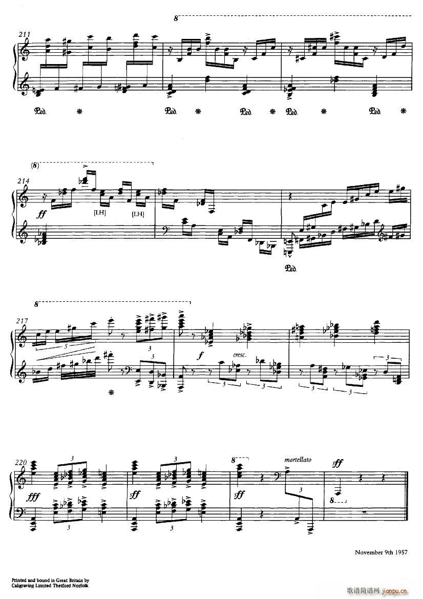 Bowen Toccata Op 15517