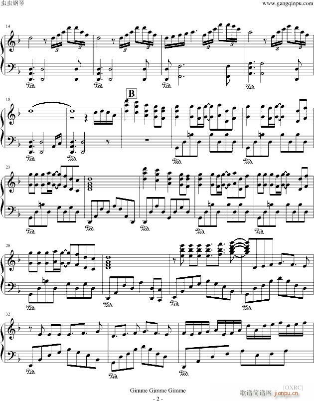 OXRC Gimme Gimme Gimme 吉米吉米吉米_克莱德曼2