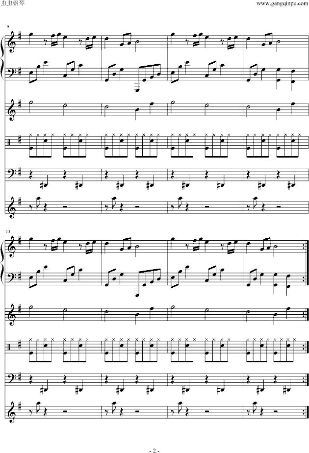 静静聆听-钢琴谱(钢琴曲)-未知分类2