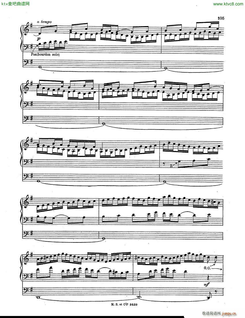 Henry Jean Pastorale organ3