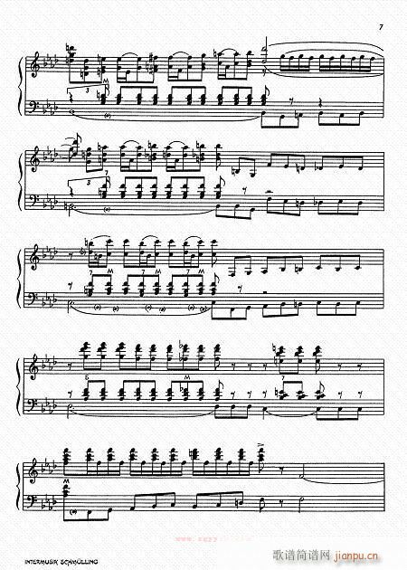 帕萨卡里亚 柴金曲1-6-手风琴6