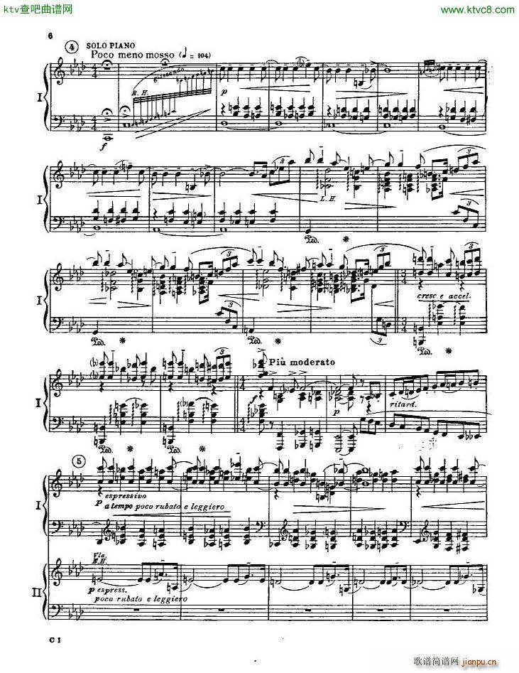 Gershwin Piano Concerto In F 二4