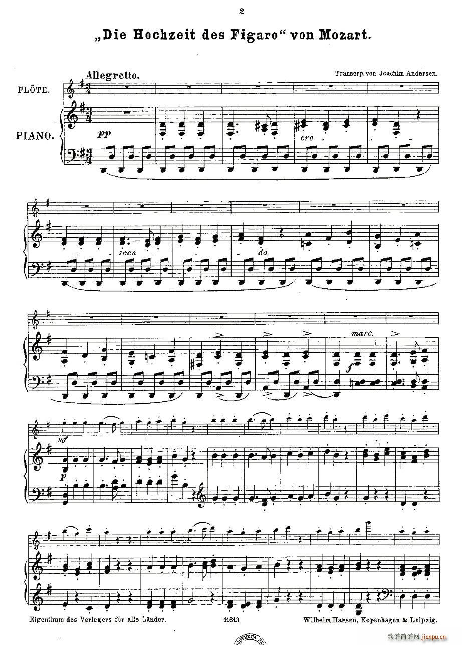 Opern-Transcriptionen.Op.45-1（长笛+钢琴伴奏）2