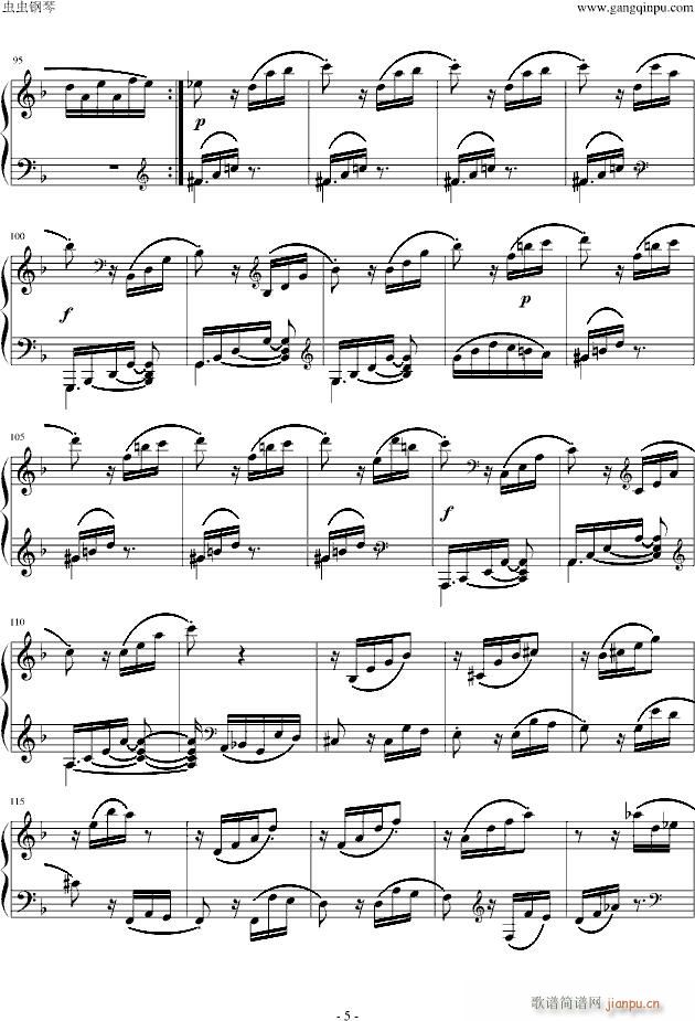 暴风雨奏鸣曲第三乐章_贝多芬-beethoven5