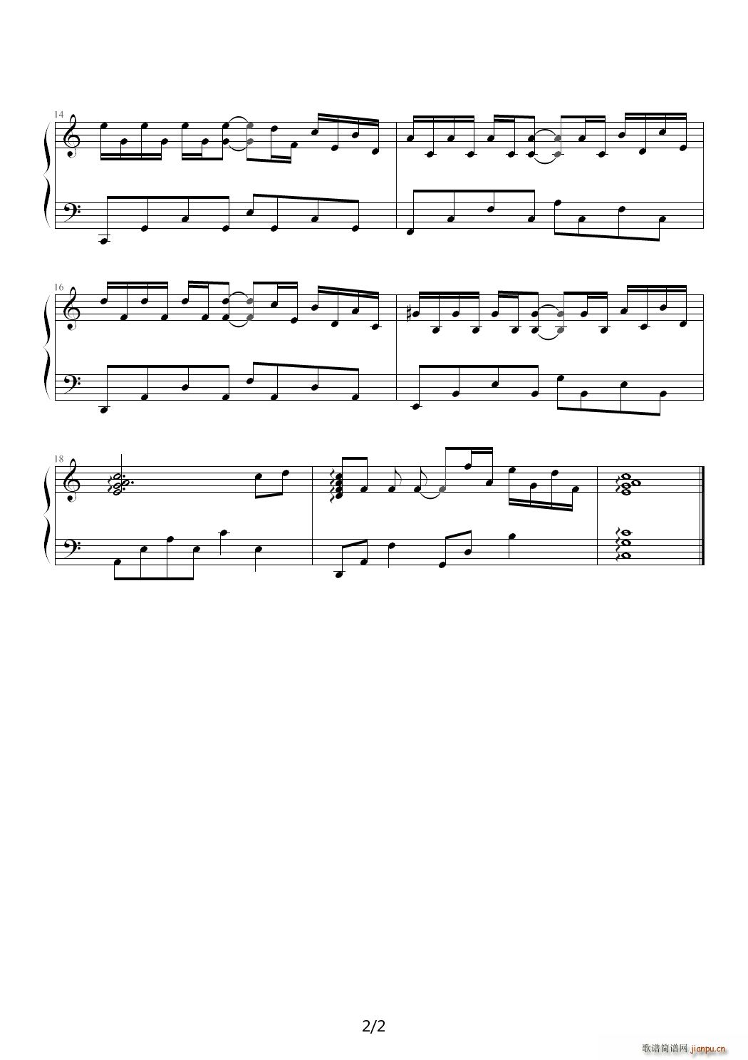 信手拈来偶得小品-指法 C调2