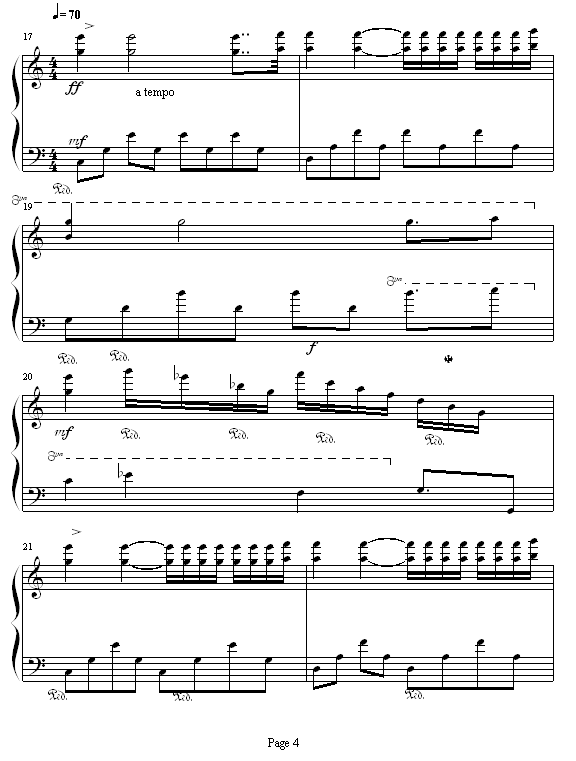 水边的阿狄丽娜-HK375-钢琴谱(钢琴曲)-克莱德曼4