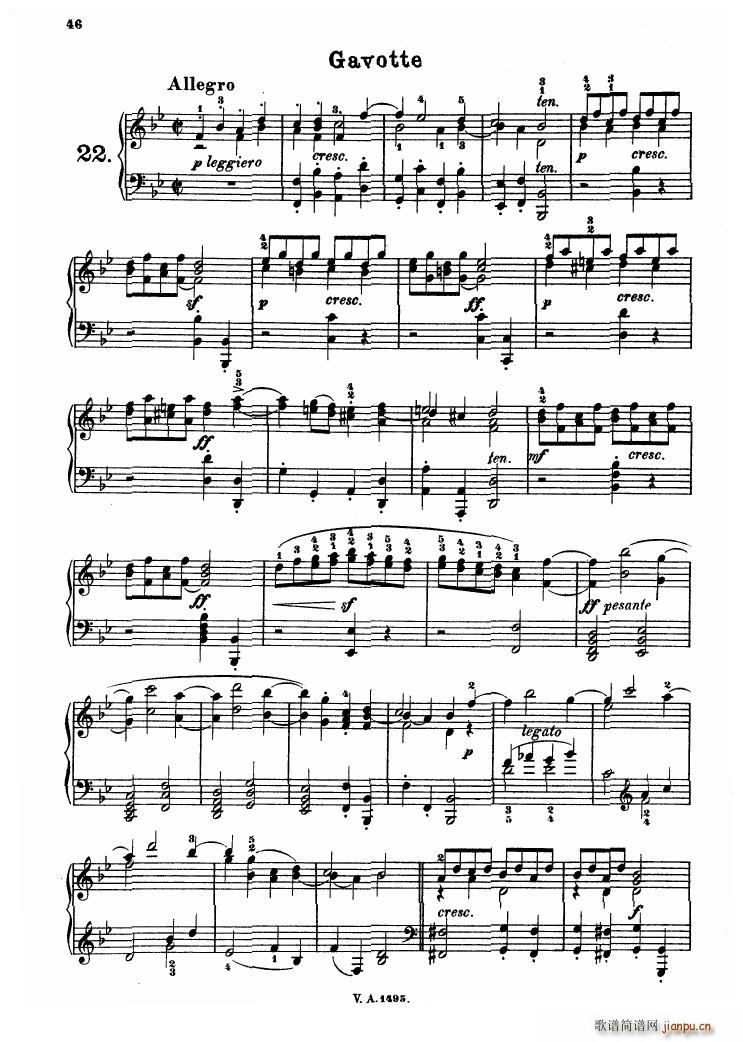 Corelli Album für Klavier Reinecke 二5