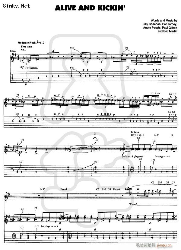 alive and kickin_Paul Gilbert1