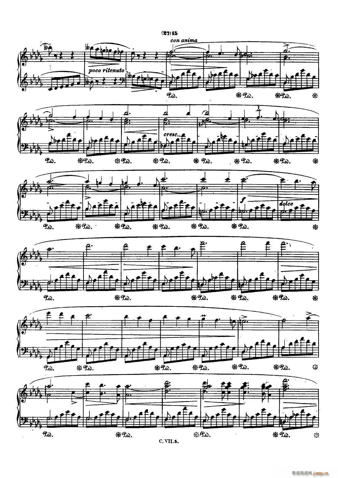 肖邦 钢琴谐谑曲 Chopin Scherzo（No 2 降b小调 Op 31）14