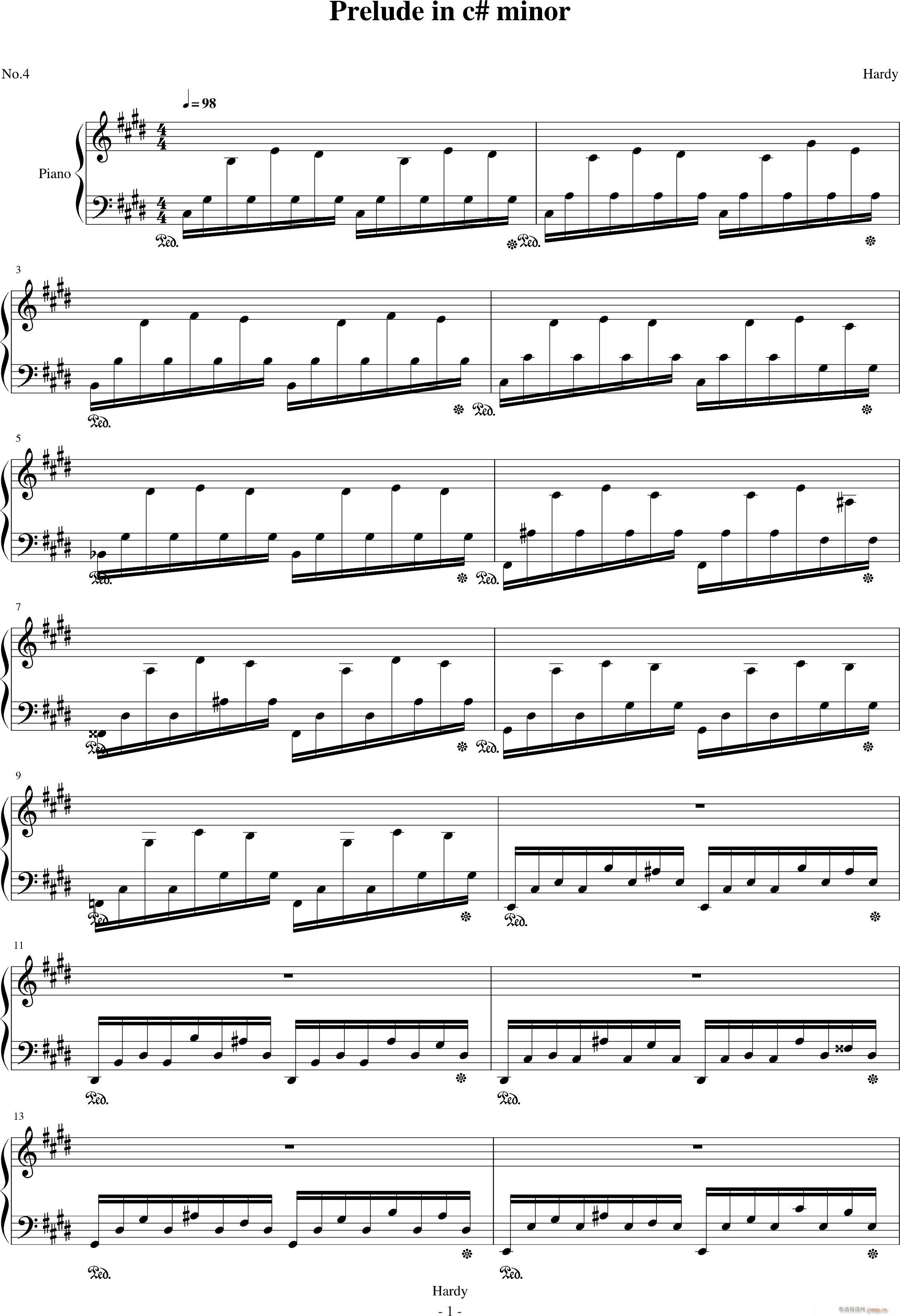 前奏曲4_hardy4191