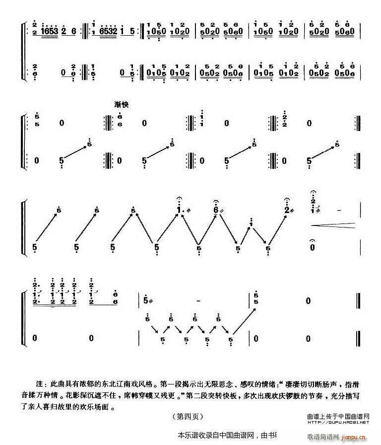 辽南情（】上海筝会】考级五级曲目）4